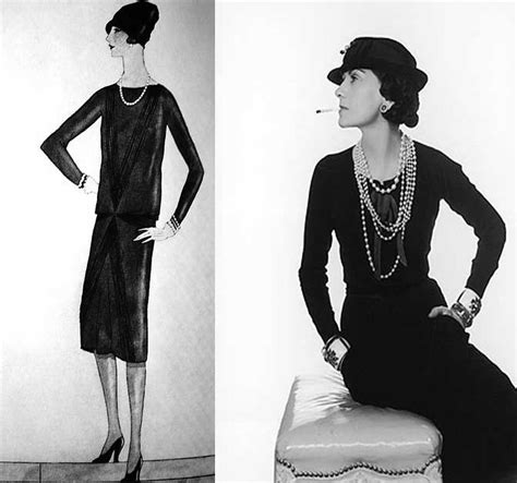 la petite robe noire de coco chanel|L'histoire de la petite robe noire .